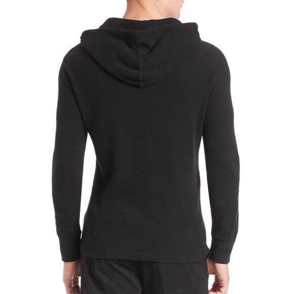 Polo Ralph Lauren Mens Big & Tall Jacquard Hooded Sweatshirt 2XB Black NWT $165 - Picture 3 of 3